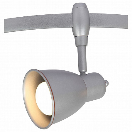Трековый однофазный светильник Arte Lamp Rails A3058 A3058PL-1SI