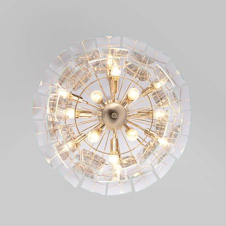 Люстра подвесная Eurosvet Claire 60171 золото a069012 Люстра подвесная Eurosvet Claire 60171 золото a069012