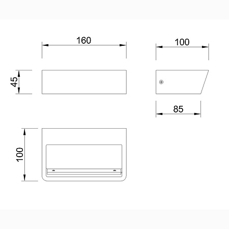 Светильник настенный светодиодный Mantra ALTEA 8094 Светильник настенный светодиодный Mantra ALTEA 8094