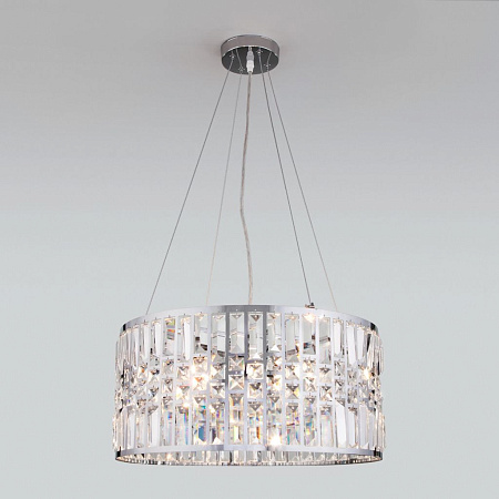 Хрустальная люстра Eurosvet Lory 10125/5 хром a054445