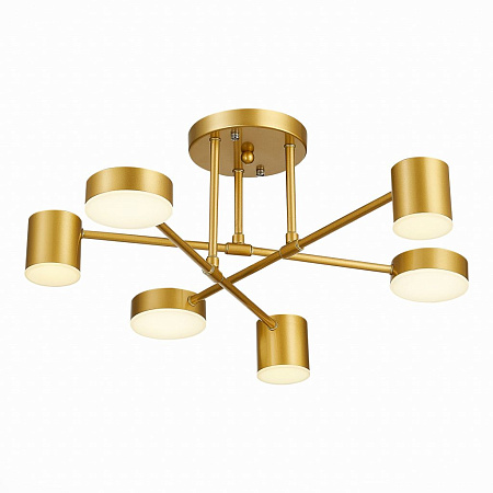 Потолочная светодиодная люстра Evoluce Nobel SLE201022-06 Потолочная светодиодная люстра Evoluce Nobel SLE201022-06