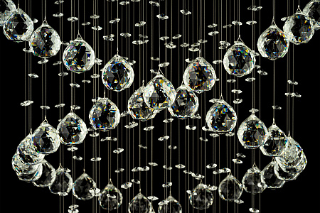 Люстра каскадная Dio D`arte Tesoro H 1.4.55.105 N Люстра каскадная Dio D`arte Tesoro H 1.4.55.105 N