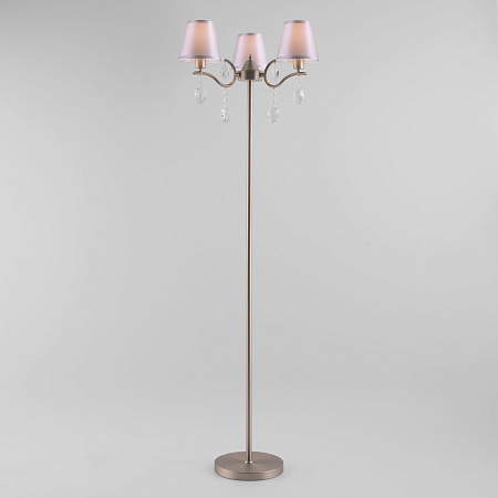 Торшер Eurosvet Aurelia 01059/3 никель (00000086059)
