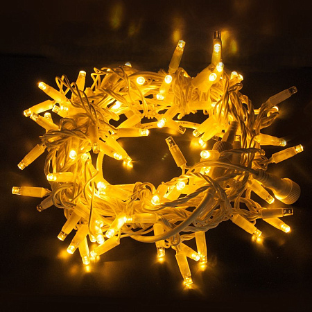 Гирлянда Eurosvet 400-102 400-102 теплый белый с эффектом мерцания 20м IP65 a044078 Гирлянда Eurosvet 400-102 400-102 теплый белый с эффектом мерцания 20м IP65 a044078