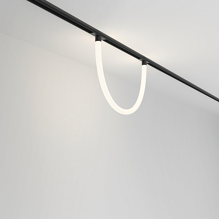 Трековый магнитный светодиодный светильник Maytoni Exility TR101-2-20W4K-B Трековый магнитный светодиодный светильник Maytoni Exility TR101-2-20W4K-B