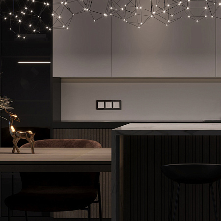 Умный сенсорный выключатель одноклавишный Werkel белый W4513001 Умный сенсорный выключатель одноклавишный Werkel белый W4513001