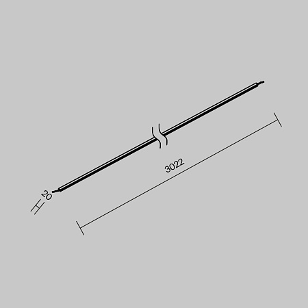 Уличная токоведущая лента 3м Maytoni Elasity IP O-TR001-PL-L3 Уличная токоведущая лента 3м Maytoni Elasity IP O-TR001-PL-L3