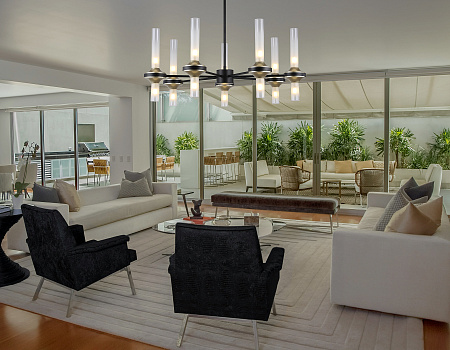 Люстра на штанге Ambrella light LH55353 Люстра на штанге Ambrella light LH55353