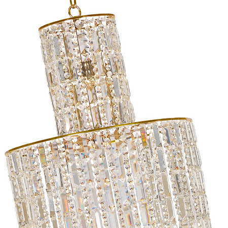 Люстра каскадная Arti Lampadari Valencia E 1.11.50.501 G Люстра каскадная Arti Lampadari Valencia E 1.11.50.501 G