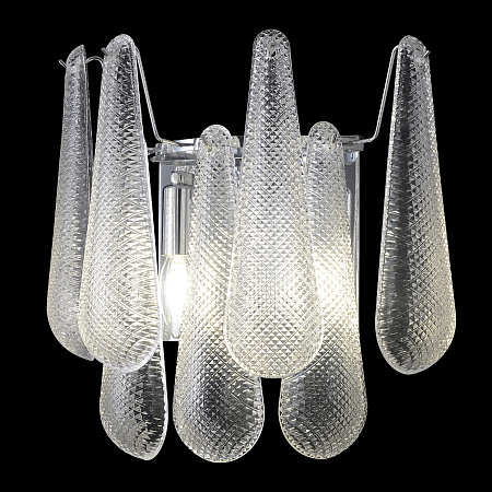 Светильник настенный Crystal Lux FONTAIN AP2 CHROME