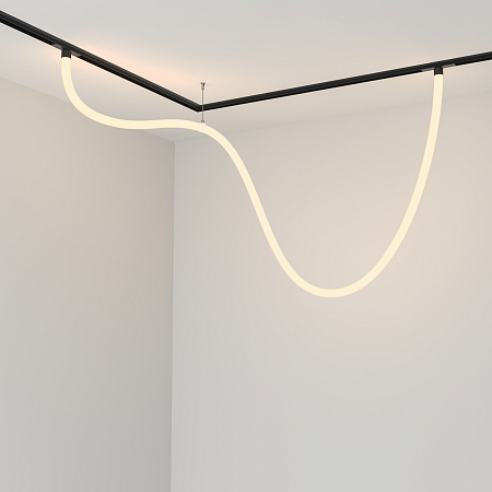 Трековый магнитный светодиодный светильник Maytoni Exility TR101-2-50W3K-B Трековый магнитный светодиодный светильник Maytoni Exility TR101-2-50W3K-B