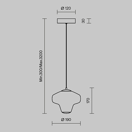 Светильник подвесной светодиодный Maytoni Sirocco MOD359PL-L6BS3K1 Светильник подвесной светодиодный Maytoni Sirocco MOD359PL-L6BS3K1
