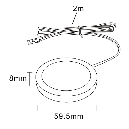 Светильник накладной мебельный светодиодный Lightstar Mobiled 036230 Светильник накладной мебельный светодиодный Lightstar Mobiled 036230