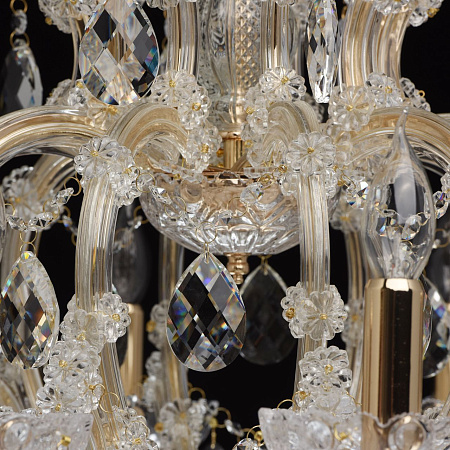 Люстра хрустальная Chiaro Одетта 405010810 Люстра хрустальная Chiaro Одетта 405010810