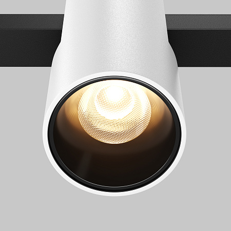 Трековый магнитный светодиодный светильник Maytoni Exility Alfa TR122-2-7W3K-W Трековый магнитный светодиодный светильник Maytoni Exility Alfa TR122-2-7W3K-W