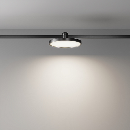 Трековый однофазный светодиодный светильник Maytoni Flarity Plato TR153-1-10W4K-B