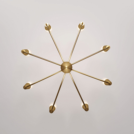 Люстра подвесная Eurosvet Rhyton 60167/8 латунь a068281 Люстра подвесная Eurosvet Rhyton 60167/8 латунь a068281