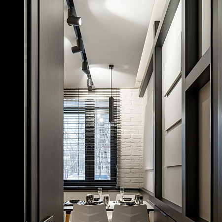 Трековый однофазный светодиодный светильник Elektrostandard Corner Черный 15W 4200K LTB33 (a043418)