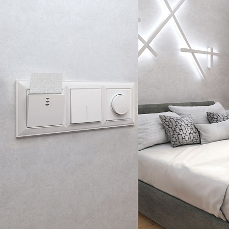 Электронный карточный выключатель белый Werkel W1153101 4690389155291 a051130 Электронный карточный выключатель белый Werkel W1153101 4690389155291 a051130