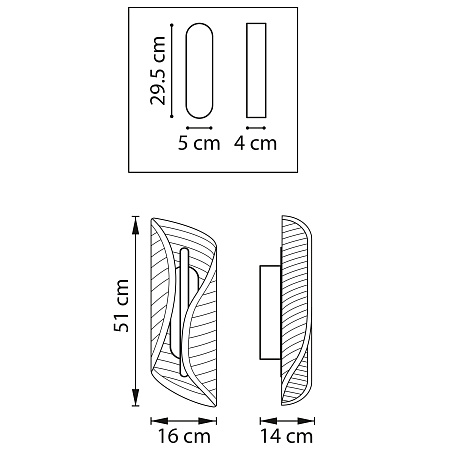 Светильник настенный светодиодный Lightstar Varese 731663 Светильник настенный светодиодный Lightstar Varese 731663