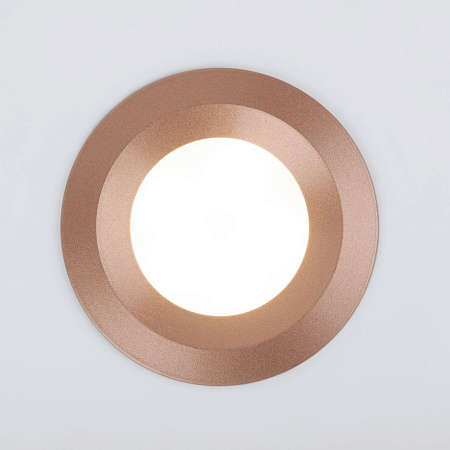 Встраиваемый светильник Elektrostandard 110 MR16 золотой a053333 Встраиваемый светильник Elektrostandard 110 MR16 золотой a053333