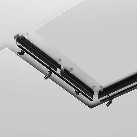 Профиль для ниши скрытого монтажа в гипсокартонный потолок Maytoni ALM-11681-PL-B-2M Профиль для ниши скрытого монтажа в гипсокартонный потолок Maytoni ALM-11681-PL-B-2M