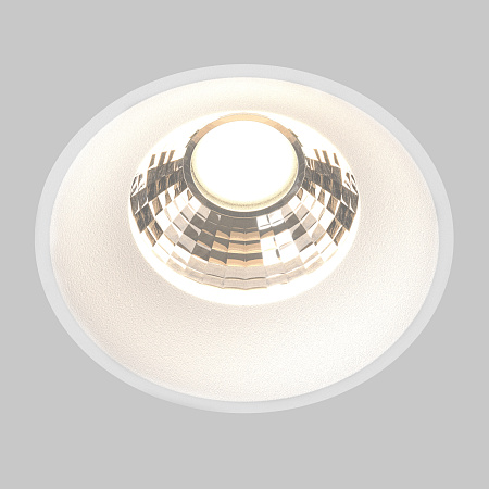 Светильник встраиваемый Maytoni Round DL058-12W3K-TRS-W