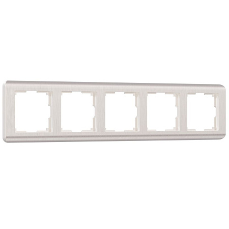 Рамка на 5 постов перламутровая Werkel Stream W0052113 4690389162534 a051280 Рамка на 5 постов перламутровая Werkel Stream W0052113 4690389162534 a051280