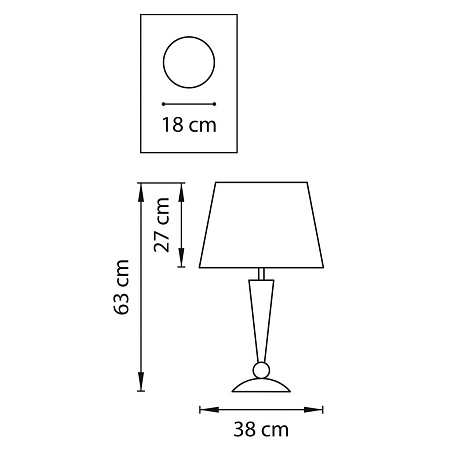 Настольная лампа Lightstar Grazia 870927
