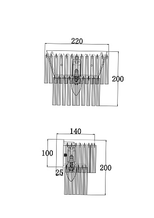 Настенный светильник Maytoni Colonne MOD093WL-01BS Настенный светильник Maytoni Colonne MOD093WL-01BS