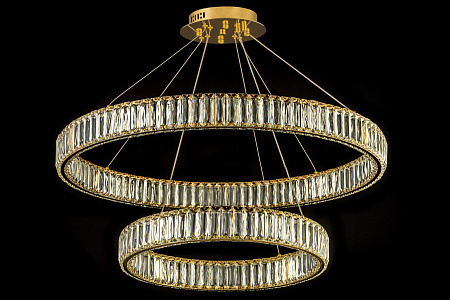 Люстра хрустальная светодиодная Dio D`arte Caneva L 1.5.80+50.100 G Люстра хрустальная светодиодная Dio D`arte Caneva L 1.5.80+50.100 G