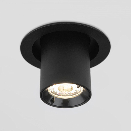 Встраиваемый светильник Elektrostandard 9917 LED 10W 4200K черный матовый a052449