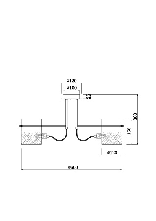 Люстра потолочная Freya Ampera FR2023PL-05CH Люстра потолочная Freya Ampera FR2023PL-05CH