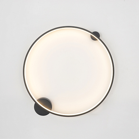 Светильник настенный светодиодный Crystal Lux REAL AP26W LED BLACK Светильник настенный светодиодный Crystal Lux REAL AP26W LED BLACK