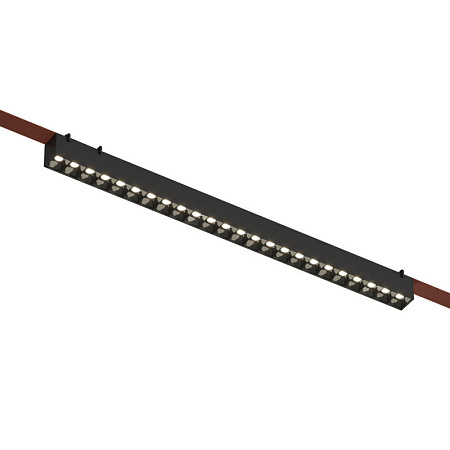 Трековый ременной светодиодный светильник Denkirs Belty Grill DK5672-BK Трековый ременной светодиодный светильник Denkirs Belty Grill DK5672-BK