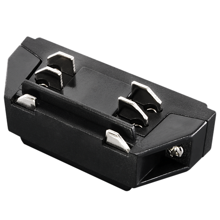 Коннектор прямой трехфазный Lightstar Barra 504107 Коннектор прямой трехфазный Lightstar Barra 504107