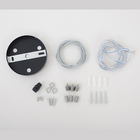 Подвесной комплект 3 троса Crystal Lux CLT KIT 526 BL Подвесной комплект 3 троса Crystal Lux CLT KIT 526 BL