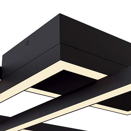 Люстра потолочная светодиодная Maytoni Line MOD016CL-L80BK