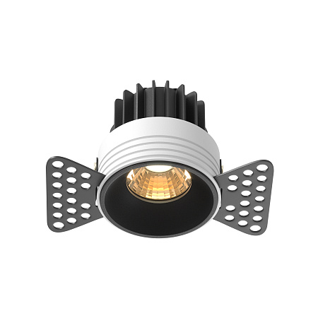Светильник встраиваемый светодиодный Maytoni Round DL058-7W2.7K-TRS-B