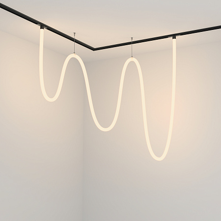 Трековый магнитный светодиодный светильник Maytoni Exility TR101-2-100W3K-B Трековый магнитный светодиодный светильник Maytoni Exility TR101-2-100W3K-B