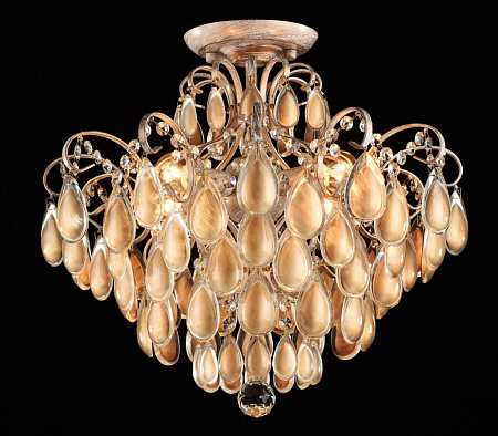 Хрустальная люстра Freya Chabrol FR2302-CL-04-WG Хрустальная люстра Freya Chabrol FR2302-CL-04-WG