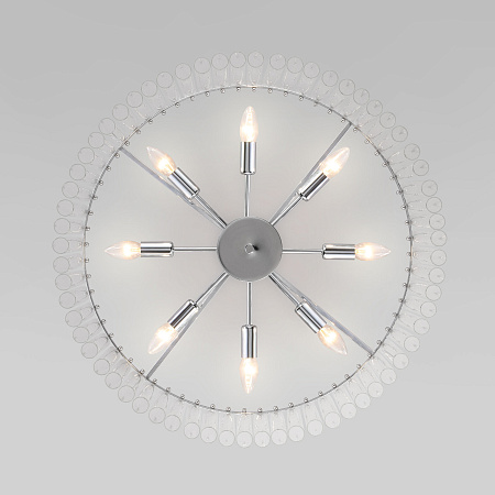 Люстра хрустальная Bogates Flamel 374/8 Smart Люстра хрустальная Bogates Flamel 374/8 Smart