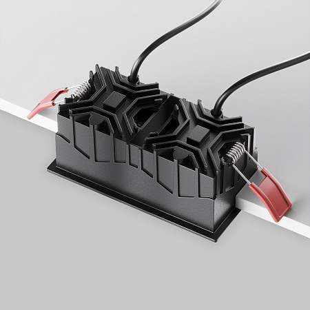 Светильник встраиваемый светодиодный Maytoni Alfa LED DL043-02-10W4K-SQ-B-1