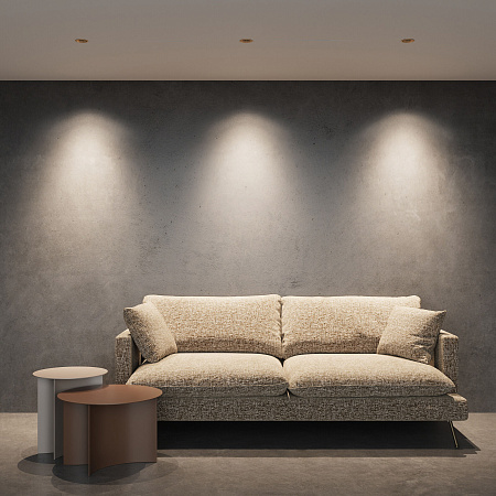 Светильник встраиваемый светодиодный Elektrostandard Forte 25071/LED 15W 4000K латунь a069411