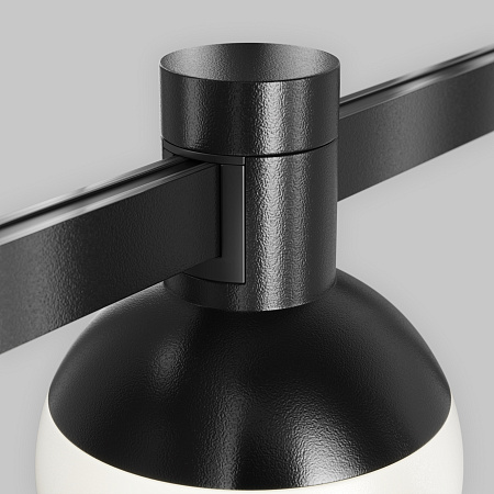 Трековый однофазный светодиодный светильник Maytoni Flarity Luna TR149-1-5W4K-B