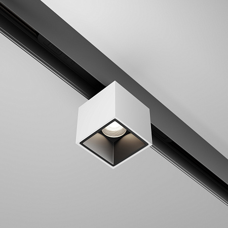 Трековый магнитный светодиодный светильник Maytoni Exility Alfa S TR133-4-7W-DS-W Трековый магнитный светодиодный светильник Maytoni Exility Alfa S TR133-4-7W-DS-W