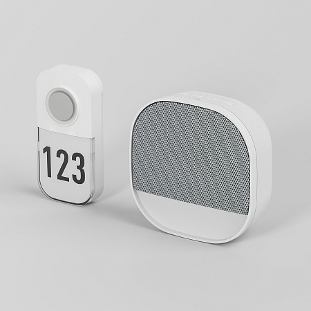 Звонок беспроводной IP20 Elektrostandard DBQ30M WL Белый a070643