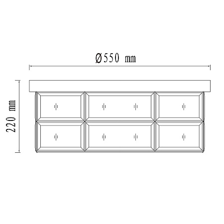 Люстра потолочная Chiaro Мидос 802011506 Люстра потолочная Chiaro Мидос 802011506