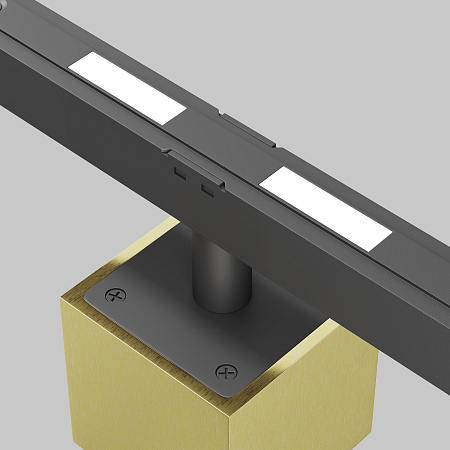 Трековый магнитный светодиодный светильник Maytoni Exility Alfa S TR133-4-7W-DS-BS Трековый магнитный светодиодный светильник Maytoni Exility Alfa S TR133-4-7W-DS-BS