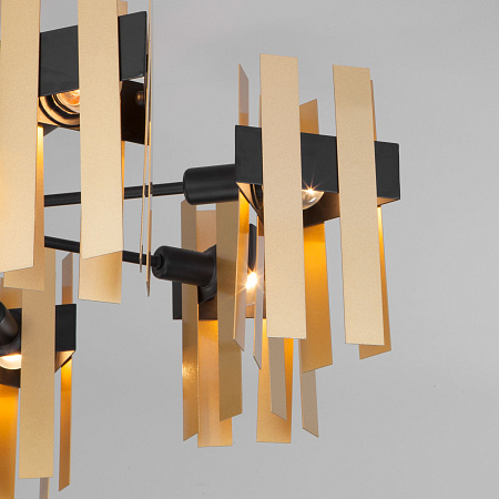 Люстра потолочная Eurosvet Spada 70116/8 черный Люстра потолочная Eurosvet Spada 70116/8 черный